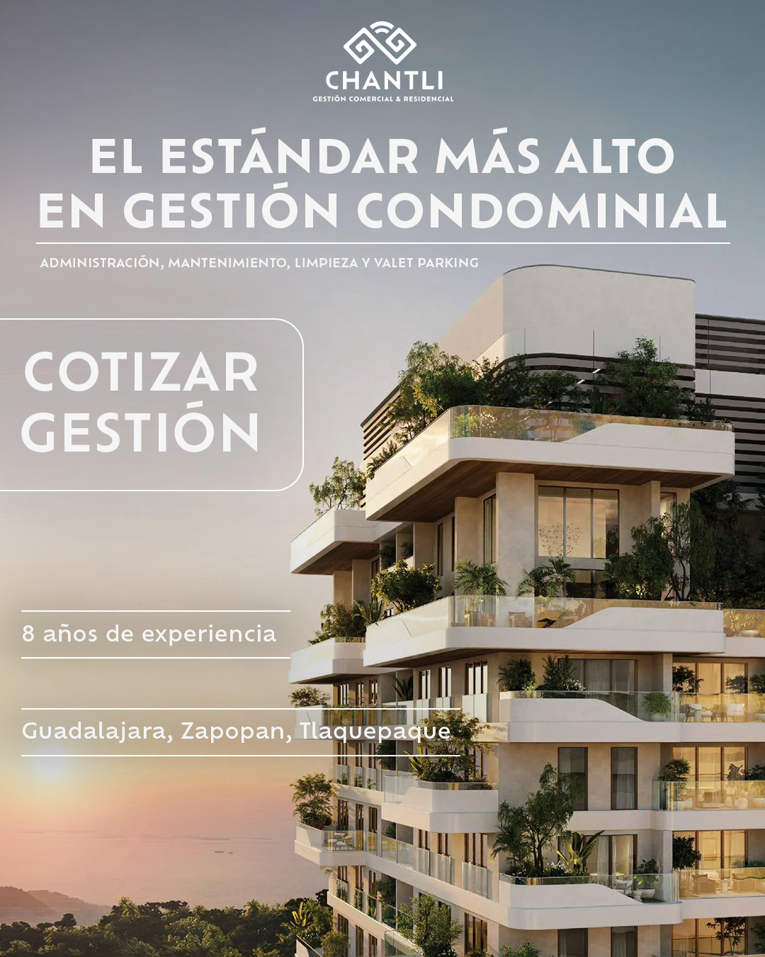 8 años administrando con transparencia — Chantli