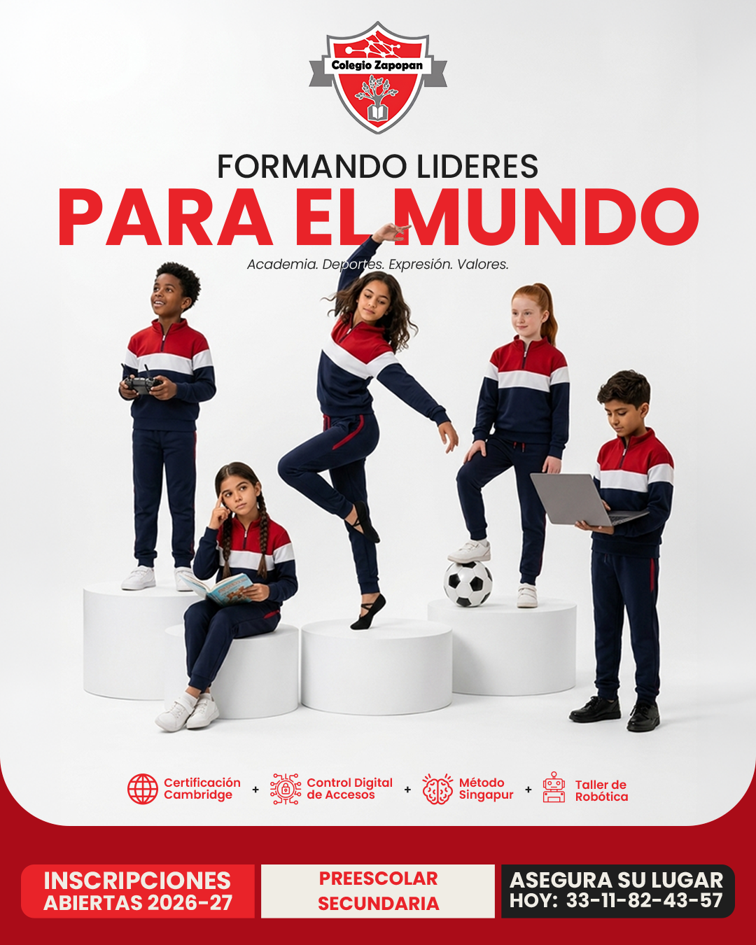 Inscripciones abiertas — Colegio Zapopan